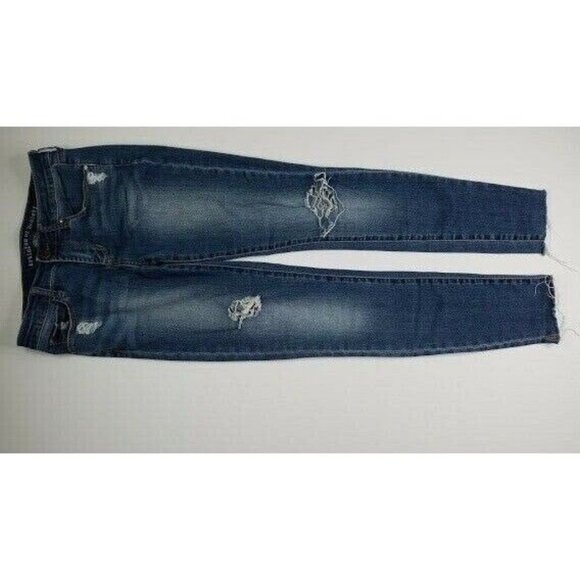 Articles of Society Womens Janis Skinny Jeans Size 26 Distressed Ripped Knee - Picture 7 of 10
